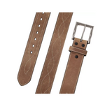 Blue Mountain 2771-200 Men's Leather Crazy Horse Belt, Tan, Large