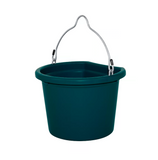 Fortiflex 1301802 2 gal. Flat Back Bucket, Hunter Green