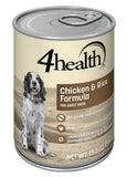 4health w/ Wholesome Grains Adult Chicken & Rice, 1 Can Wet Dog Food, 13.2 oz.