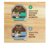 4health TBD9739 Grain Free Adult Chicken/Tuna Recipe Wet Cat Food, 3.5oz, 12 ct.