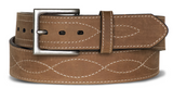 Blue Mountain 2771-200 Men's Leather Crazy Horse Belt, Tan, 2XL