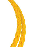 Koch Industries 5060812 Polypropylene Hollow Braid Rope Yellow 1/4 x 100 ft
