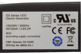 Del Ozone 51002-002-101 UO3 115v/230v Ozonator with Parts Bag AMP PLUG