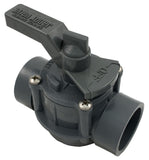 Jandy 3407 Pool Diverter Valve, 1.5"to2" SPG Position Seal, 2-Port, Space Saver