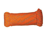 Koch Industries Diamond Braid Polypropylene Rope Reflective Orange 5/32 x 50 ft