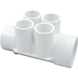 Waterway 672-4190 0.75" (3/4" x4) Slip 4 Port x 1.5" Slip x 1.5" Spigot Manifold