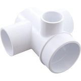 Pentair 47240700 2-Port 1" x 1.5" Slip Spa Diverter Jet Body