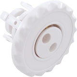 Waterway 224-1040 2.63" Deluxe Scallop Mini Pulsator Jet Internal - White