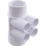 Waterway 672-4200 2" Slip x 2" SPG 4 Port Manifold Fitting