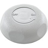 Waterway 602-4357 Single Port On/Off Spa Valve Knob Gray