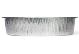 Behrens 2168 3 gal. Galvanized Steel Utility Feed Pan for Farm or Home Use