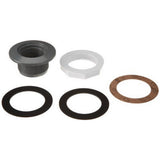 Hayward SP1023DGR 1.5" FIP Inlet Return Fitting w/ Locknut & Gasket - Dark Gray