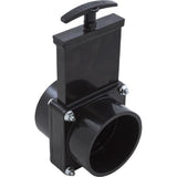 Valterra 7301 3" x 3" Slip 30 PSI ABS Gate Valve - Black