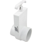 Magic Plastics 0412-20 Spa Unibody Gate Valve 2" Socket x Spigot
