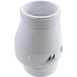 Magic 0823-20RT 2" Fine Threaded 0.5"LB Check Valve - White