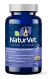 NaturVet 79903433 Coprophagia Stool Eating Deterrent Plus Breath Aid for Dogs