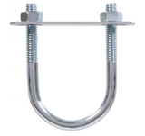 Hardware Essentials 320856 Zinc-Plated Fg U-Bolt, 5/16 in. x 3 in. x 2 in.
