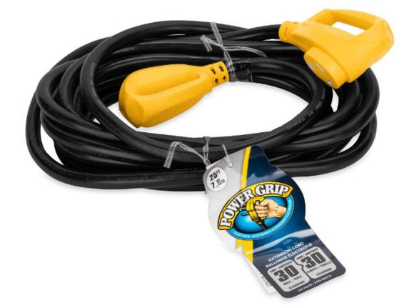 Camco 55191 PowerGrip Electrical Extension Cord Camper / RV with Handle 25 ft.
