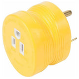 Camco PowerGrip Camper/RV Adapter | Rated for 125 Volts / 1875 Watts (55233)