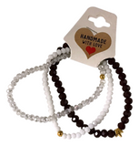 Handmade with Love Sparkling Trio Bracelet Set