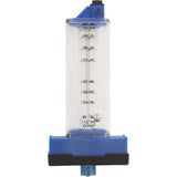 Rola-Chem 570341T Flowmeter, Rola-Chem Top Mount, 1-1/2" PVC, 25-60 GPM