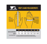 Wells Lamont 3207GL-TSC Men's HydraHyde Water-Resistant Hybrid Work Gloves, XL, 1-Pair
