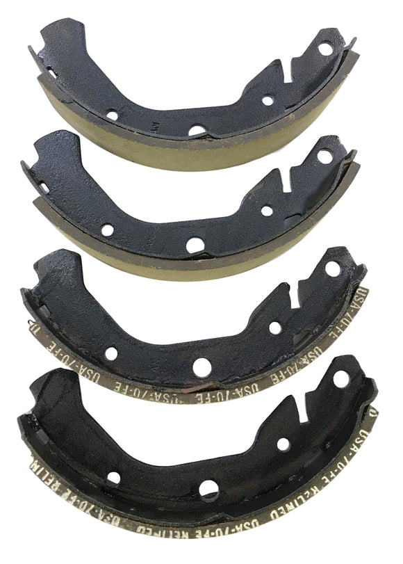 Quality Automotive 580 Remanufactured Brake Shoes