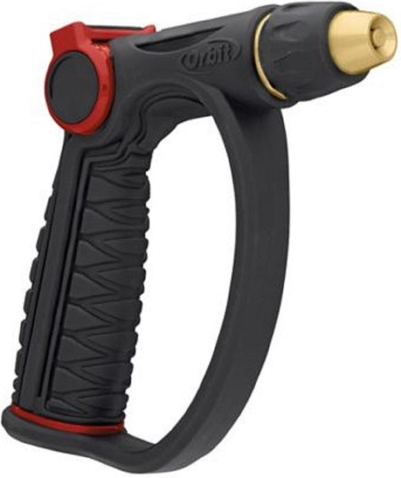 Orbit 58984 Adjustable Pattern Pro Flo Thumb Control Spray Nozzle 80 PSI Black
