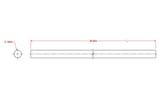 Hillman SteelWorks 11150 3/16" x 36" Steel Smooth Rod Zinc Plated - view 5