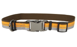 Retriever 36912 Q PKF20 Reflective Stitch Dog Collar, 1 x 14-20 in. Orange