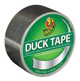 Duck 1303158 Heavy-Duty Chrome Vinyl Backing Duck Tape, 1.88 in. x 15 yd.
