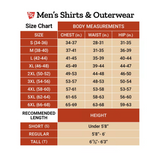 Blue Mountain YMK-1072 Men's Crew Neck Long-Sleeve T-Shirt, Charcoal Heather, 2X