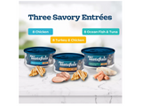 Blue Buffalo Tastefuls 804124 All Life Stages Pate Wet Cat Food pk., 5.5 oz., 24 Cans