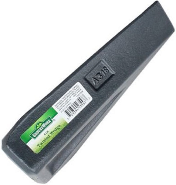 GroundWork 60113000 Twisted Wedge 4 lb Steel Black