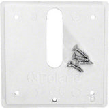 Jandy Zodiac MJ6300 MiniJet Cover Plate w/ Screws - White