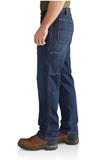Carhartt 102808-498 Men's Relaxed Fit Rugged Flex Denim Dungaree/Superior/S32X34