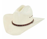 Justin JST1156MRGN Unisex Morgan Straw Cowboy Hats, Ivory White, Size 7.25