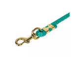 DuMOR T-99-2156-S4 Polyester Horse Lead with Bolt Snap, 1 in. x 10 ft., Turquoise