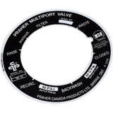 Praher E5-T1 ABS 1.5-Inch Top Mount Valve