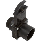 Valterra 7208 ABS Gate Valve Black 2" FPT x MPT