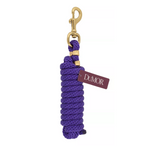 DuMOR T-99-2156-S4 Polyester Horse Lead with Bolt Snap, 1 in. x 10 ft., Purple