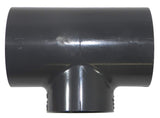 Zodiac R0499800 2" x 2" x 1-1/2" PVC Sch. 40 Threaded Tee (Socket x FIPT) Gray