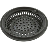 Waterway 640-2317 V Main Drain Grate, Anti Vortex, 8" Rnd, w/Collar, Gray