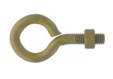 Hardware Essentials 322607 Gold Fg Eye Bolt with Nut, 1/2 in.-13 x 4 in., 1-Pc