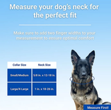Retriever 15422 Q AQB18 Polyester Adjustable Soft Dog Collar, Aqua/Black, 26 in.