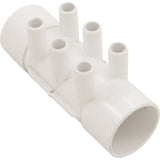 WATERWAY PLASTICS 672-7930 Sp Manifold 2 Inch S X 2 Inch S X (6) 3/4"Sb Ports