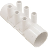 WATERWAY PLASTICS 672-7930 Sp Manifold 2 Inch S X 2 Inch S X (6) 3/4"Sb Ports