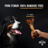 Grillerz AT66-1W All Natural Pork Femur Dog Chew