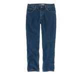 Carhartt 104943-H38 Men's Relaxed Fit Straight 5-Pocket Jeans, Hawthorn, S32X30