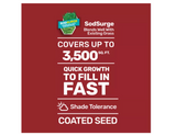 GroundWork 440AP0048UC-5 3,500 sq. ft. Landscapers Mix Grass Seed, South, 5 lb.